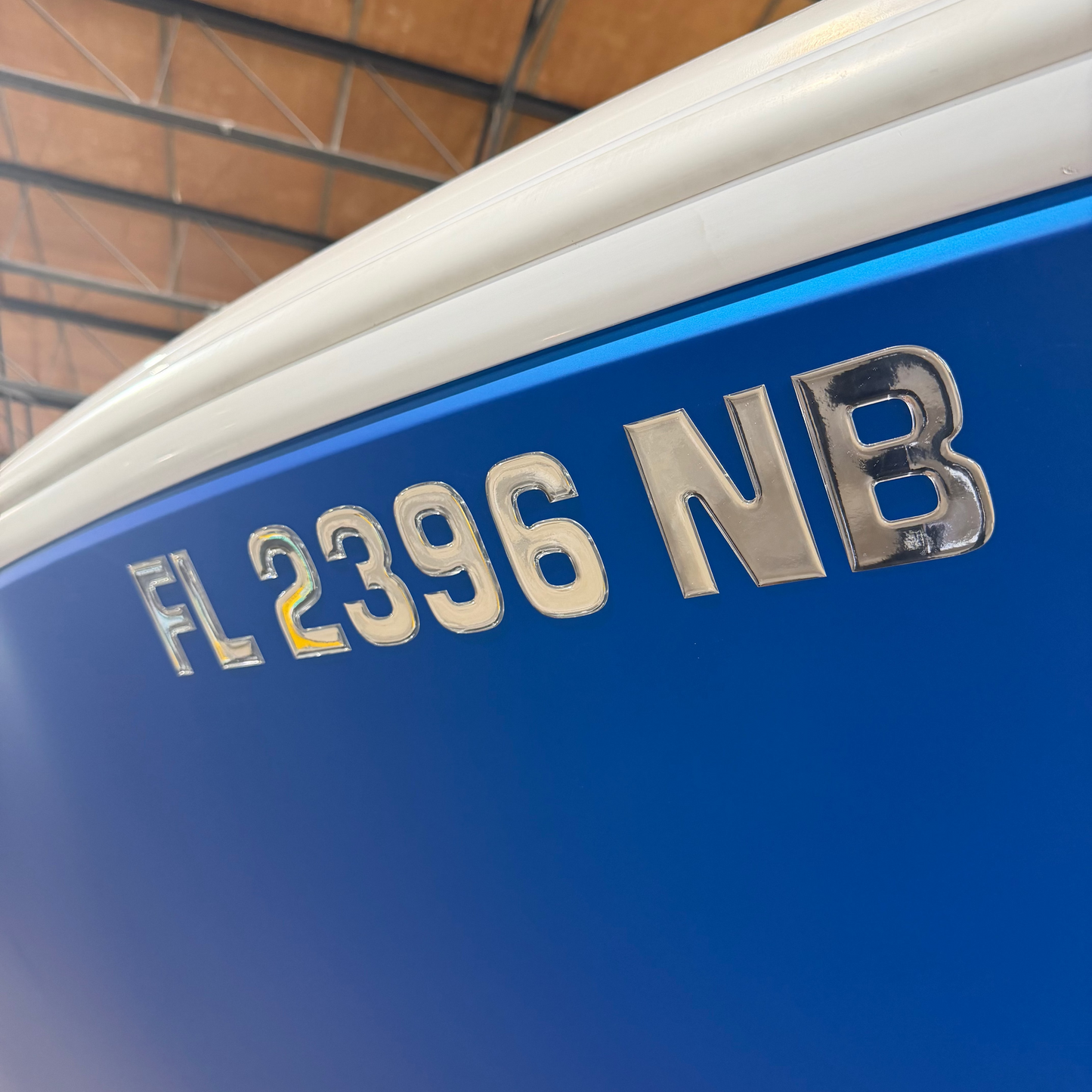 Domed Registration Numbers