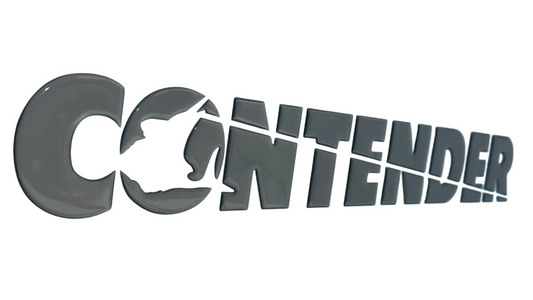Contender Domed Sticker